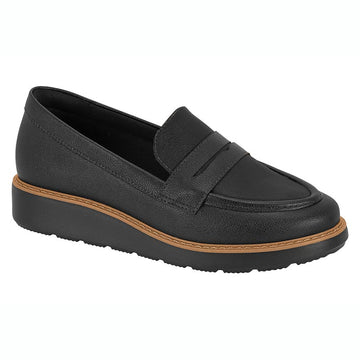 Modare 7400-100 Loafer Flat in Black Napa